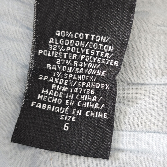 1822 Denim Low Rise Skinny Jeans 6 Medium Wash Y2K NWT - Picture 6 of 8